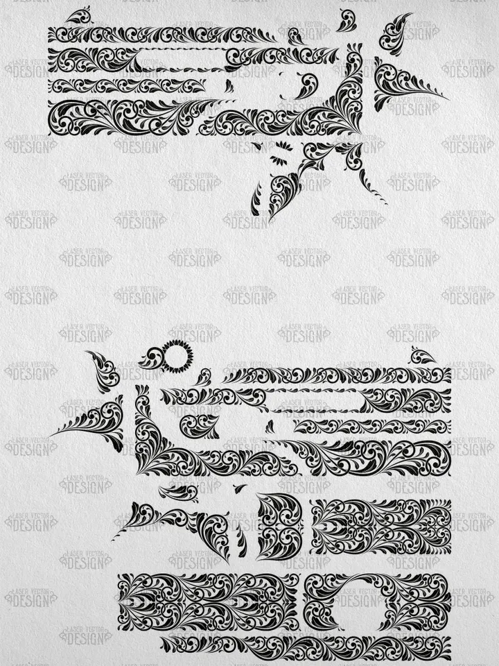 VECTOR DESIGN Derringer Rohm RG-15 Scrollwork