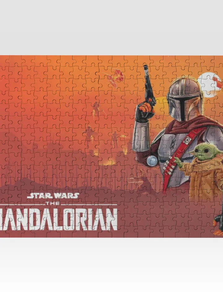 Mandalorian Jigsaw Puzzle Wooden
