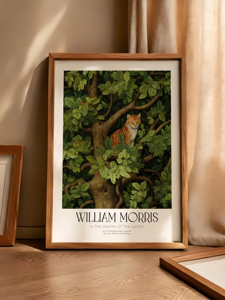 William Morris Wall Art, Vintage Botanical Print, Floral Poster Arts Decor, Digital Download, William Morris Print Digital Download AA2