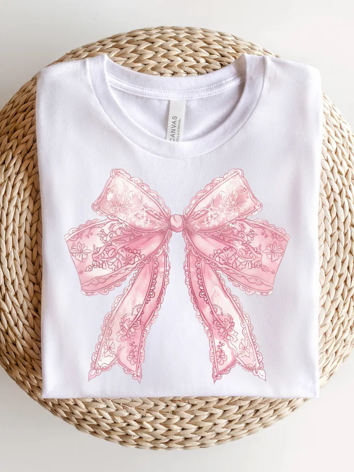 Coquette bow png lace png Coquette clipart design trending png retro mama png pink bow png soft girl aesthetic png tee shirt designs western