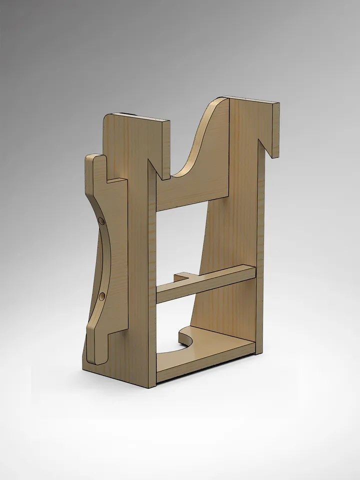 Angle Grinder Rack Plans (PDF, SVG) for Workshop – DIY French Cleat Storage System
