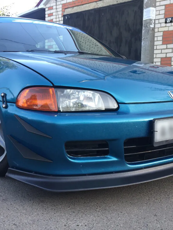 Front lip Polypropylene First Molding Style for Honda Civic Eg 92-95 2/3 dr.