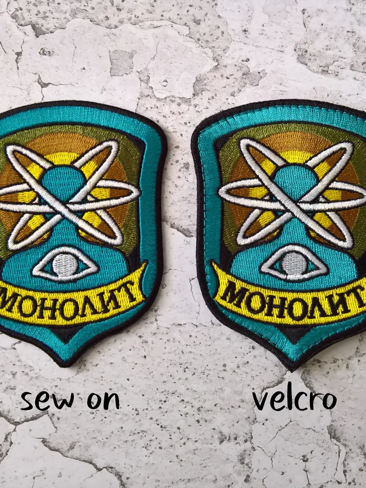Stalker Patch Factions Monolith Patch Sew on or Hook and Loop Embroidered patch