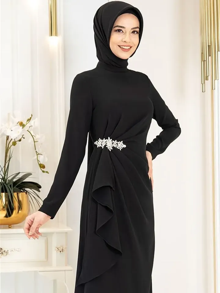 AHUNARE HIJAB - Wedding Dress, Muslim Evening Gown, Nikah, Islamic Wedding, Engagement, Bridesmaid