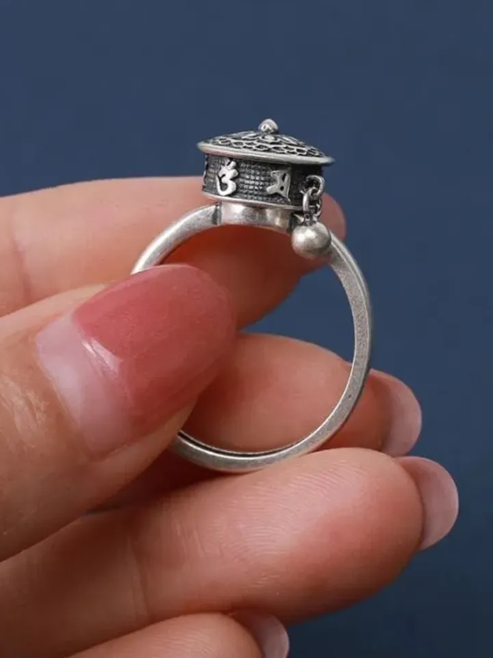 Spinner Ring, Fidget Ring, Spinner Fidget Ring, Adjustable Spinner Ring, Travel Spinner Ring, Thai Ring, Thai Spinner Ring