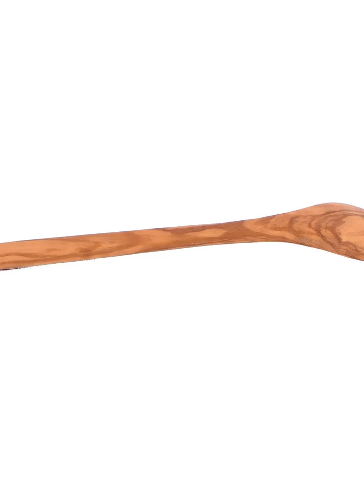 Olive Wood Soup Spoon 23.00 cm / 9.06" - Beautiful wooden Spoon. Handmade Gifts / Bridal shower / must have in kitchen / Olive Wood Spoon