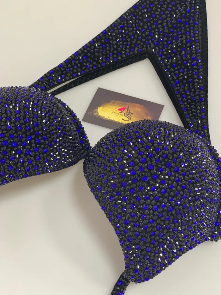 Bluish-black Pomegranate Korea - fitness bikini