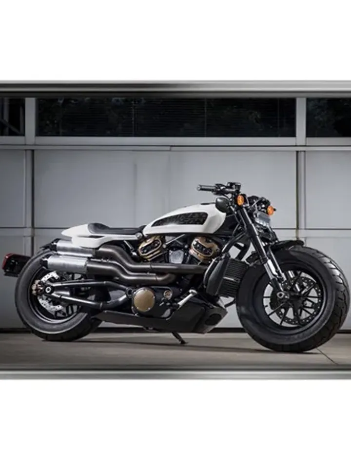 Yamaha motorbike Print on Canvas , Floating Frame Option, Modern Wall Art, Extra Large Canvas Wall Art