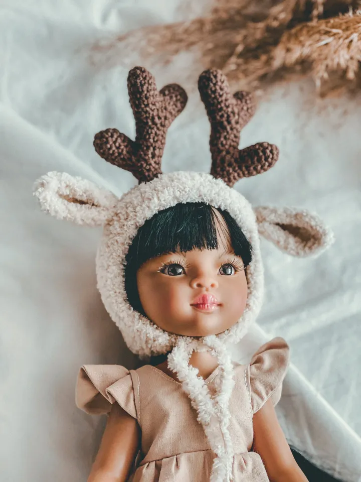 Paola Reina “Bambi” bonnet reindeer bonnet Christmas hat