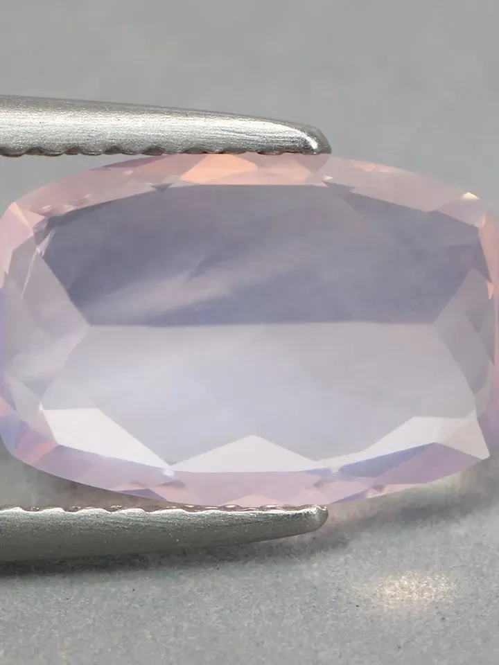 3.23 Ct Amazing Rare Stunning Unheated 100% Natural Pink Rose Quartz From Madagascar