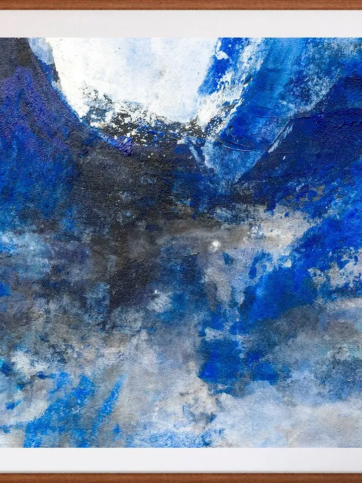 Large Abstract Art Print, Blue Painting Print, Modern Painting Wall Art Print, Abstract Painting, Abstract Canvas Wall Art, Digital Print