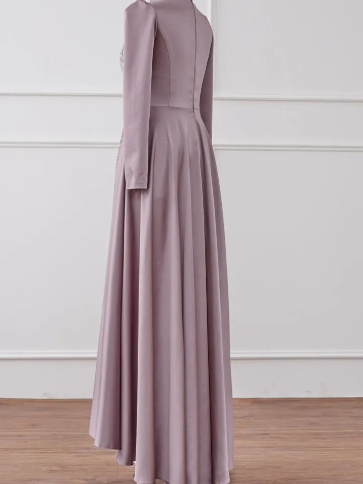 AHUNARE HIJAB - Wedding Dress, Muslim Evening Gown, Nikah, Islamic Wedding, Engagement, Bridesmaid
