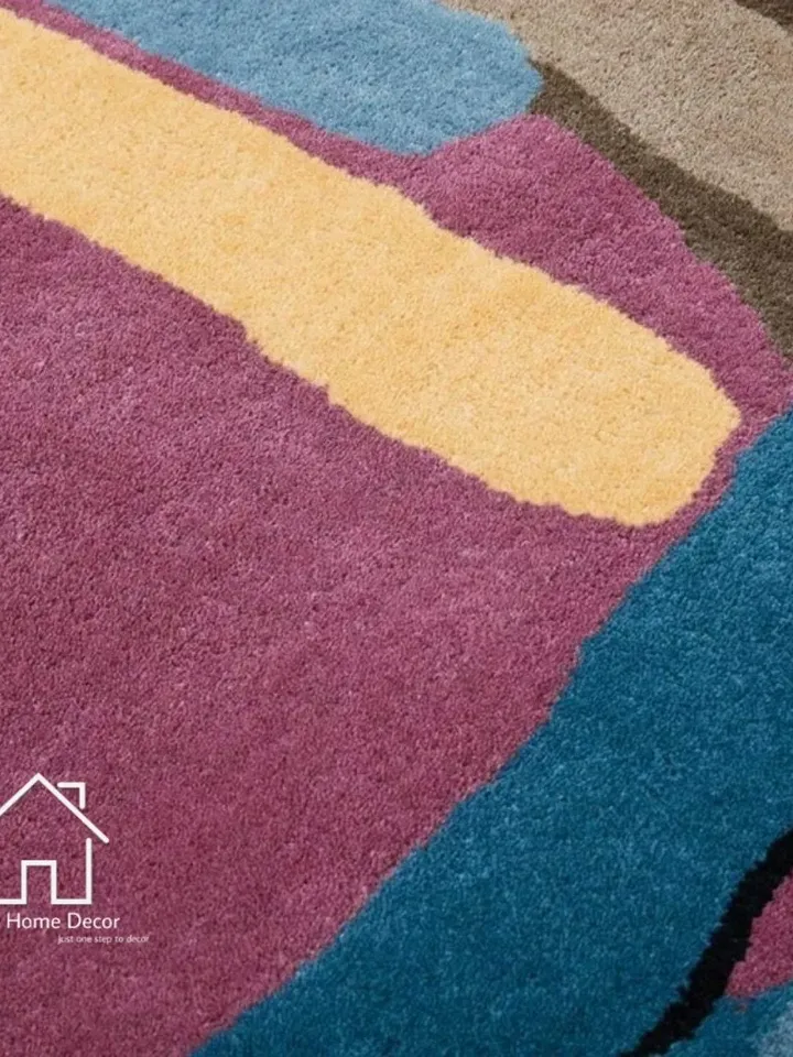 Geometric 100% NEW ZEALAND WOOL Rugs Hand Tufted Rugs Contemporary Rugs Abstract Rugs Modern Rugs Handmade Hand Tuft Rugs Designer Rugs