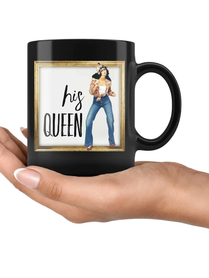Persian King & Queen Mug Set - Combo Mugs  - Iranian | Persian | Farsi Poetry | Gift ideas | Friends or That Special Someone | Made in USA