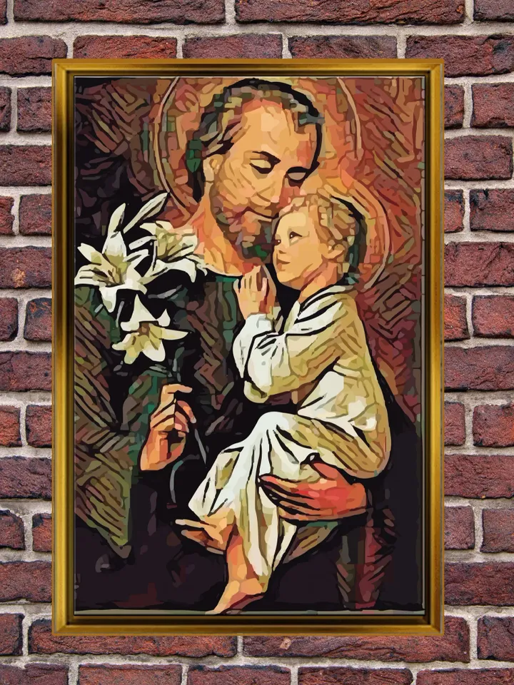 Jesus Christ  Print on Canvas , Floating Frame Option, Modern Wall Art, Extra Large Canvas Wall Art