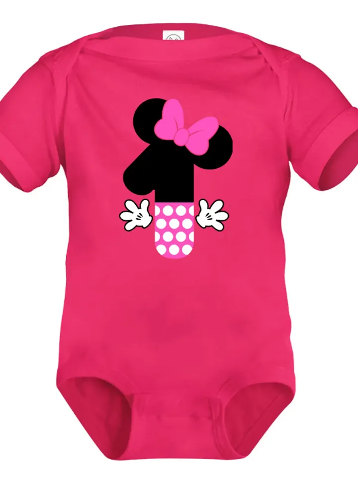 Mouse Number One Cute mouse Birthday Oh Toodles Girls number one digital design Cricut svg dxf eps png ipg pdf cut file