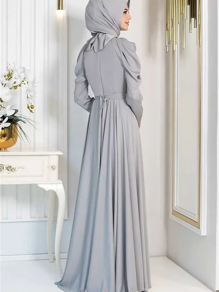 AHUNARE HIJAB - Wedding Dress, Muslim Evening Gown, Nikah, Islamic Wedding, Engagement, Bridesmaid