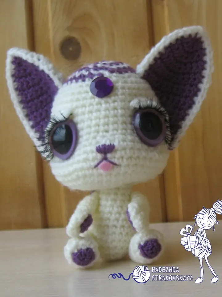 TUTORIAL: Kawaii style Kitty cute crochet pattern*