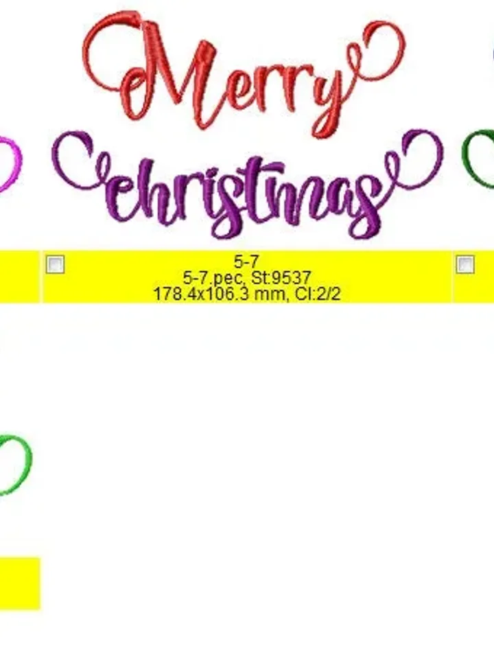 Machine embroidery designs. Merry Christmas Embroidery Frame. Digital designs. Christmas New year holiday Instant Download.