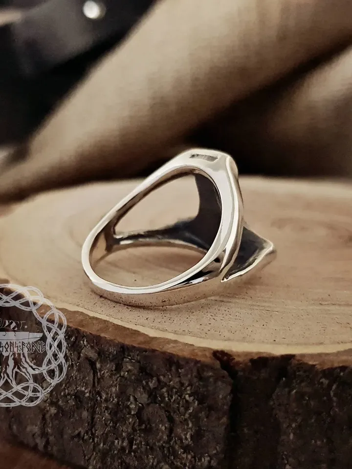 Thor Hammer Ring, Mjolnir Ring, Viking Ring, Sterling Silver Ring, Norse Ring, Viking Jewelry