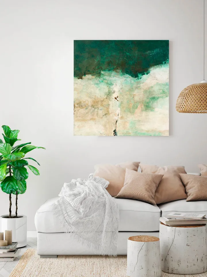 Dark Green Wall Art, Green Abstract Artwork, Emerald Huge Textured Painting, Emerald Abstract Art Canvas Original Artwork, Abstract Artwork