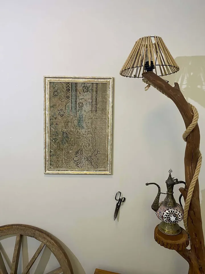 Hand-Woven Vintage Kilim Wall Hangings - Unique Home Decor - 50x70 cm - Boho Chic Woolen Art
