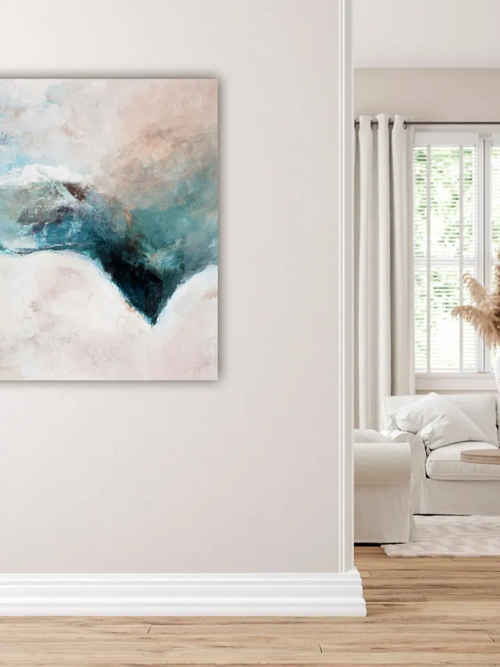 Digital Print, Extra Large Wall Art Abstract, Abstract Painting, Modern Painting, Aesthetic Room Decor, Modern Line Drawing, Canvas Art
