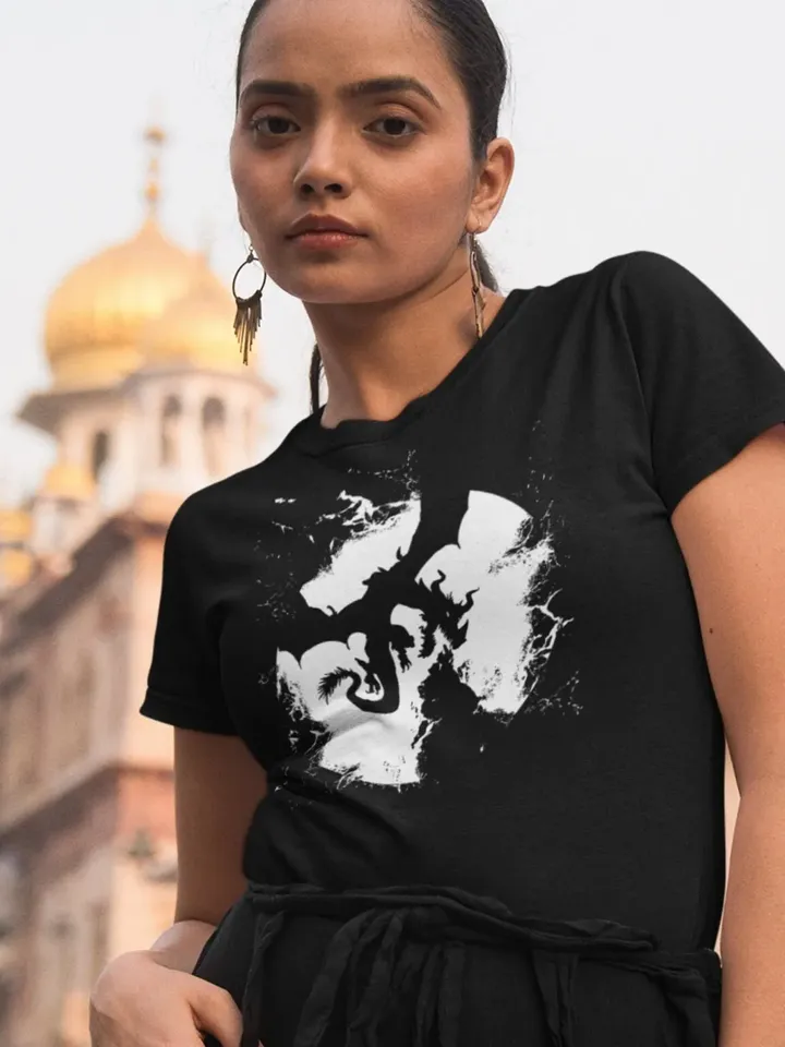Dragon Fire T-Shirt (Unisex) | Dragon Flight Tee, Dungeons and Dragons Gift, Lord of the Rings and Game of Thrones Fan Tshirt