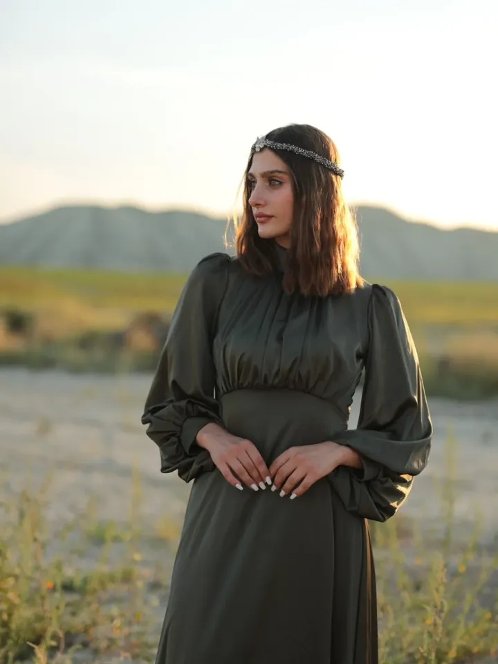 AHUNARE HIJAB - Bridesmaid Dress, Muslim Evening Dress, Nikah, Islamic Wedding, Engagement, Bridesmaid, , Prom Dresses, Long Dress,