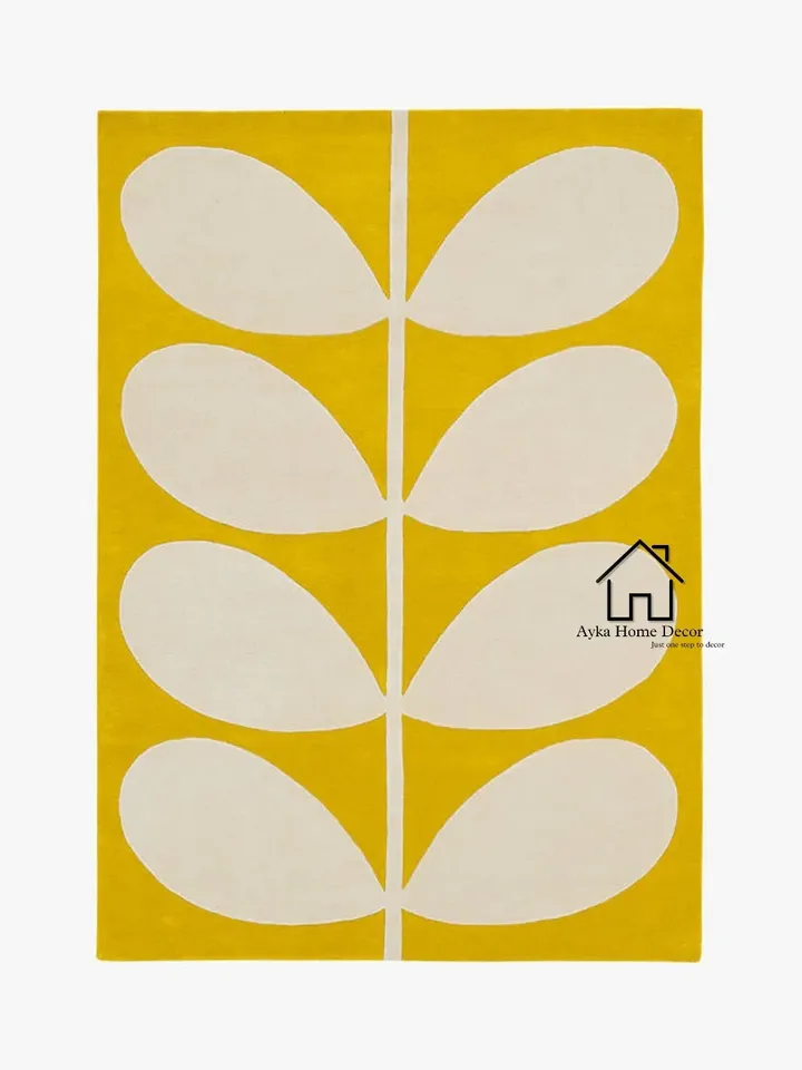 Designer Hand Tufted Wool Area Rug Modern Area Rug Handmade Area Rug Hand Tuft Rugs Morden Rugs Living Room Rugs Bed Vintage Rug /Christmas