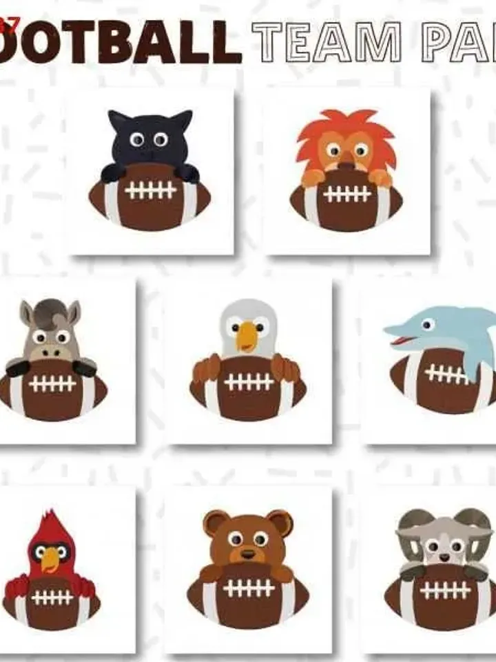 50% off,8 Football Team Pals Stitched and Appliqué Embroidery Design,7 Sizes,Instant Download,Digital Machine,Gnomes,Dst,Jef,Xxx,Pes,Hus,Exp
