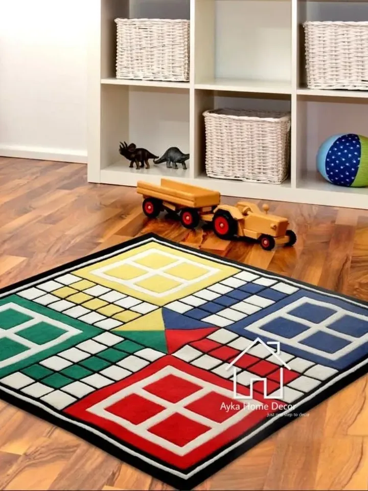 King Ludo Kido Tufted 100% Fine wool Trending carpets and rugs for Living Room and for kids room