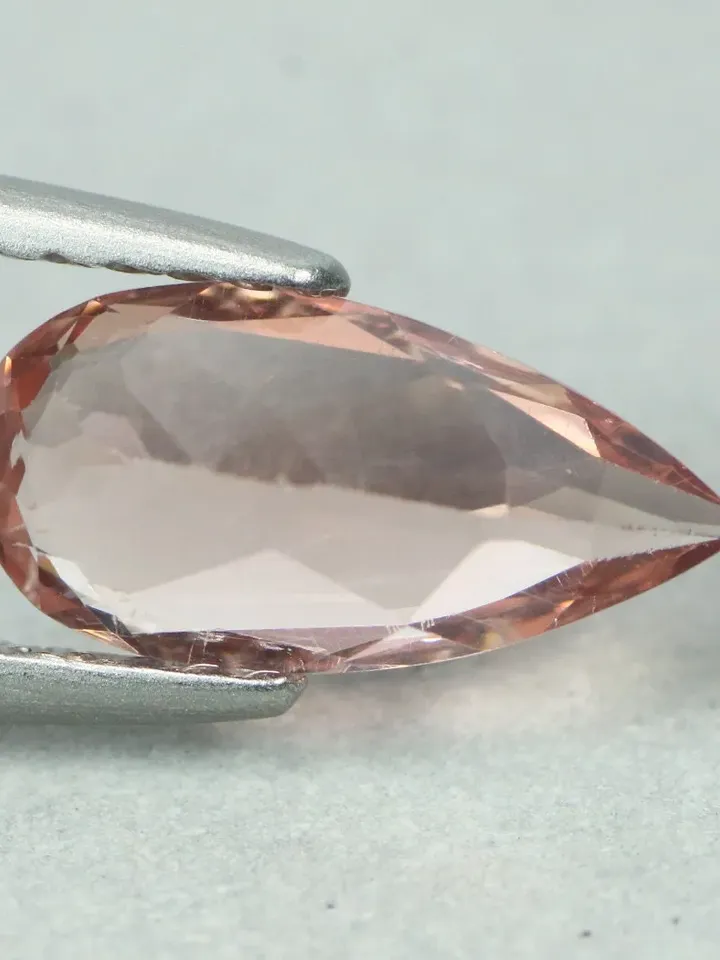 1.24 CT Fantastic Fire Pear Cut 100% Natural Red Apatite Gemstones