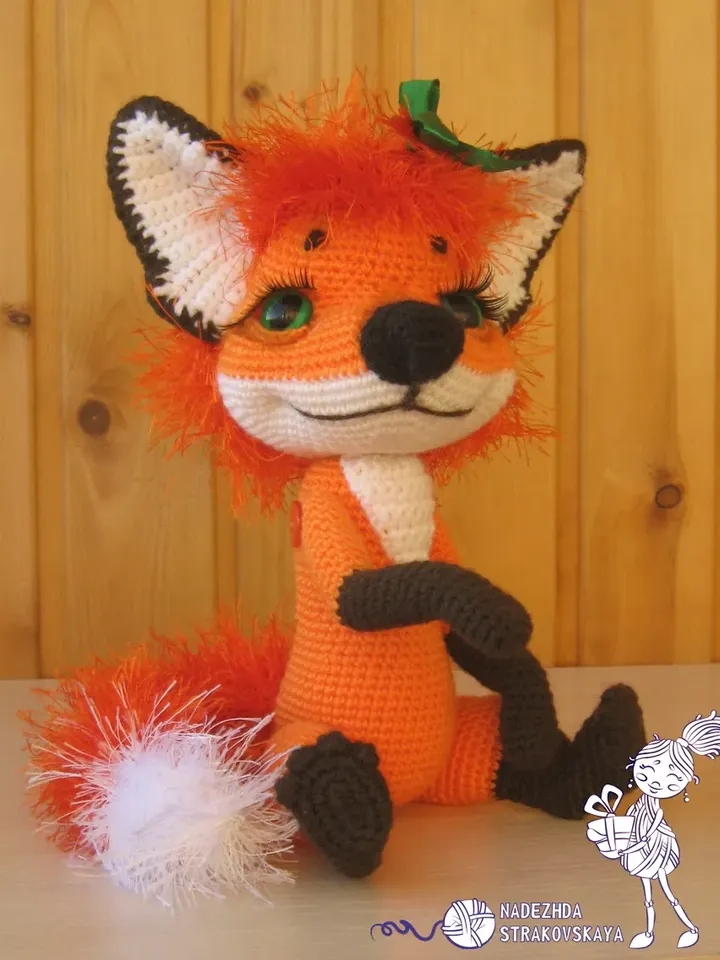 Tutorial: Lisaveta The Fox crochet pattern