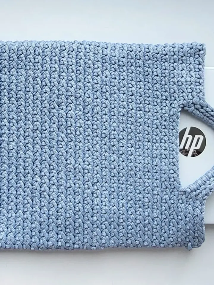 Tote bag with strap for laptop MacBook case