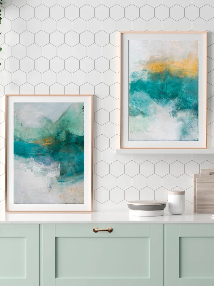 Art Gift,Abstract Paitning, Aesthetic Room Decor, Warm Living Room Decor, Modern Line Drawing, Elegant Painting,Set of Three Abstract Prints