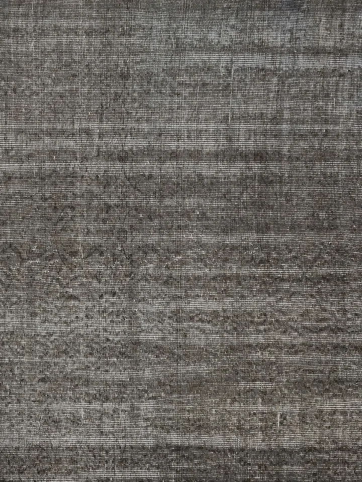 TurkishTales: Handmade Gray Rug, Vintage Turkish Carpet, 163x255cm, a Tale of Beauty and History.