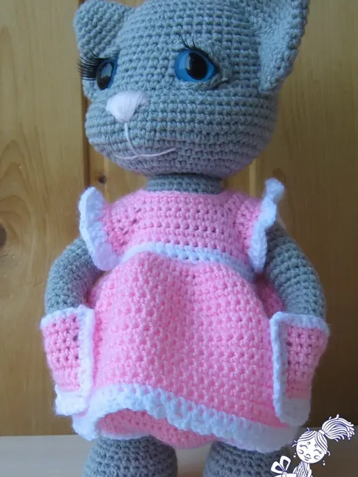 TUTORIAL Clothes for bunny and kitty 2 in 1 crochet patterns*