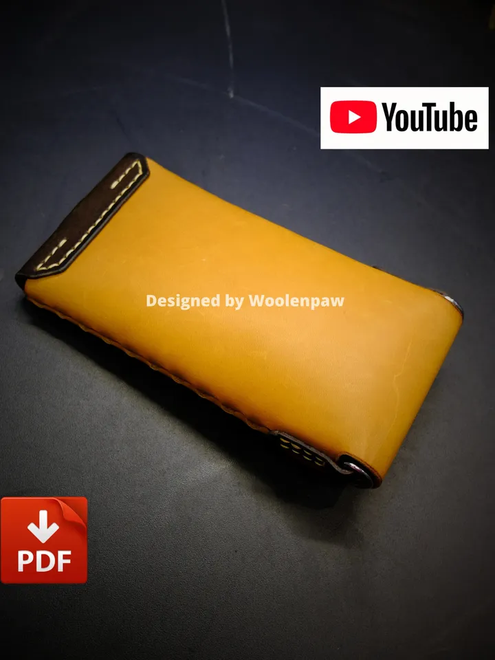 Phone case - leather pattern. NS10