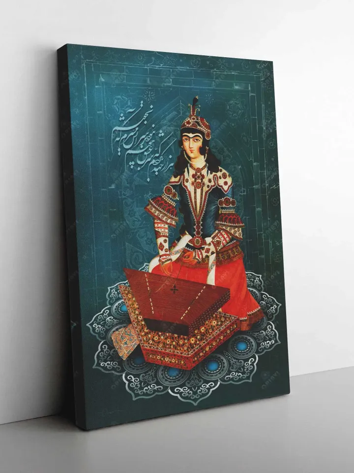 The Secret of Love | Persian Unique Canvas Wall Art | Persian Calligraphy | Wall Art | Iranian Gift | Rumi Quotes