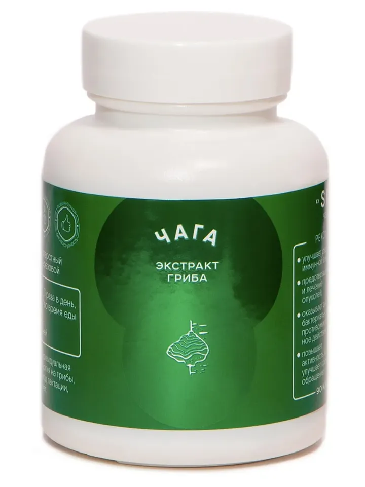 Chaga mushroom capsules 90 pcs
