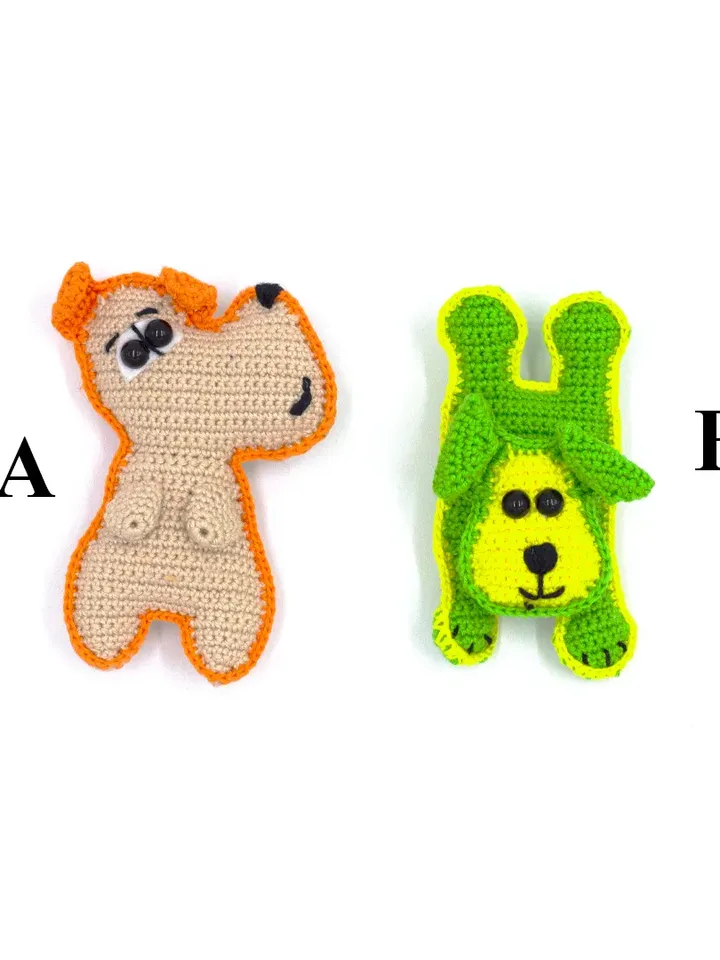 Dog magnets, set of 2 fridge magnets, dog lover gifts, gift for dog owner, dog walker, dog sitter, dog mom, dog dad gift