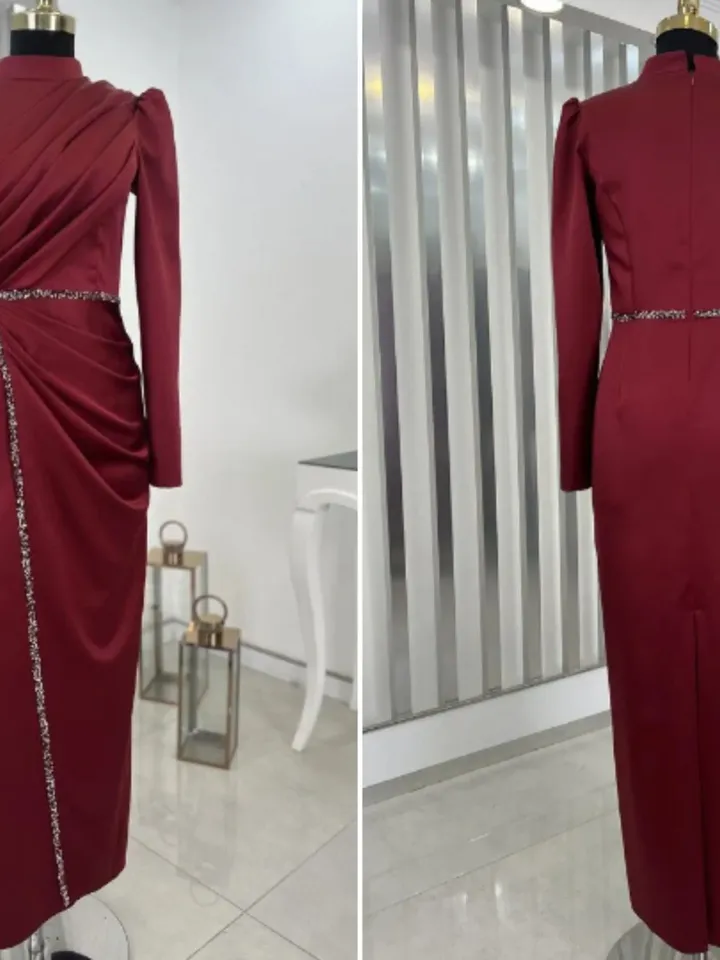 AHUNARE HIJAB - Wedding Dress, Muslim Evening Gown, Nikah, Islamic Wedding, Engagement, Bridesmaid, , Hijab, Ramadan Eid, Prom Dresses