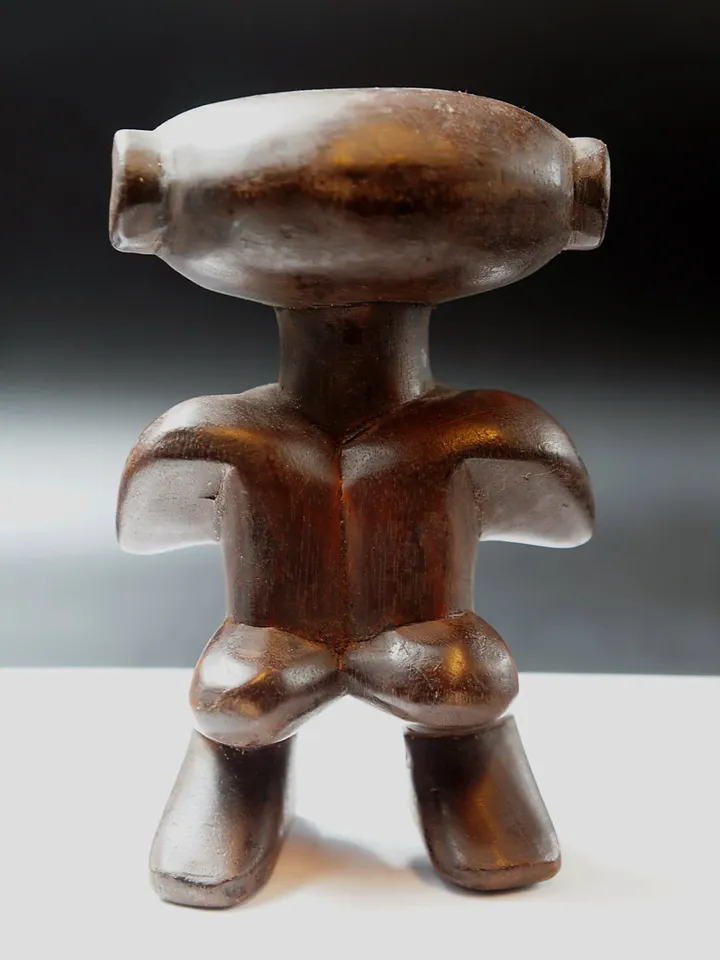 Tikar Vintage African Statue Tribal