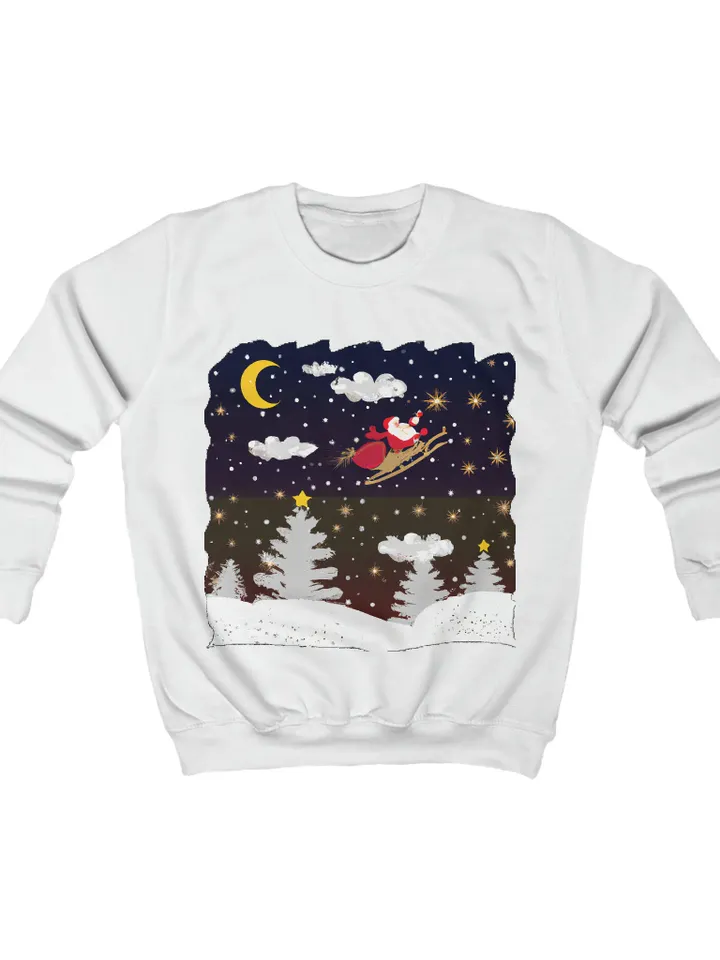 Kids Sweatshirt Christmas Theme