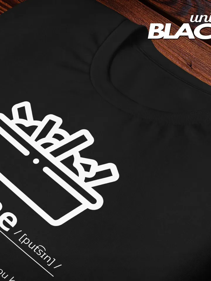 Poutine Definition T-Shirt | Unisex Food T-shirt, French Canadian Fries with Gravy, Poutine Shirt, Quebec Food Tee
