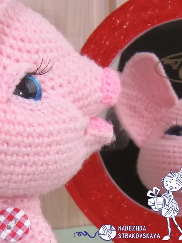TUTORIAL: Charming PIGGY-TWIGGY crochet pattern*