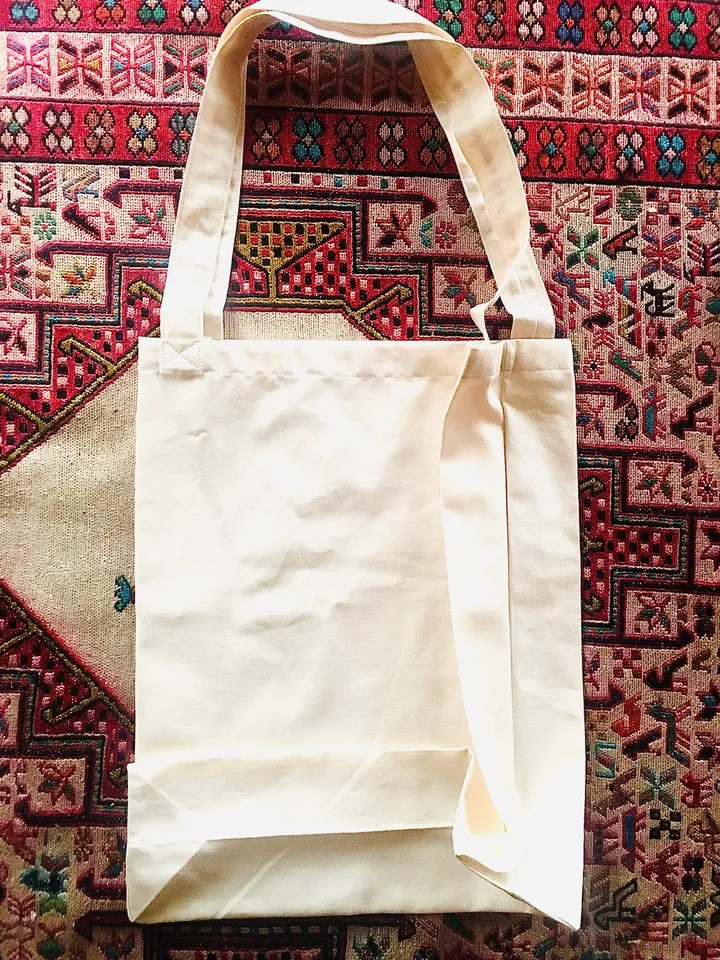 Canvas Ecobags with GGA logo with your customized logo or photo