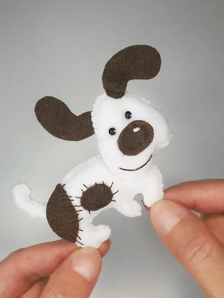 Christmas ornaments patterns SET for Advent Calendar , Stocking Stuffer for Kids , Reindeer , Penguin , Bear , Dog felt
