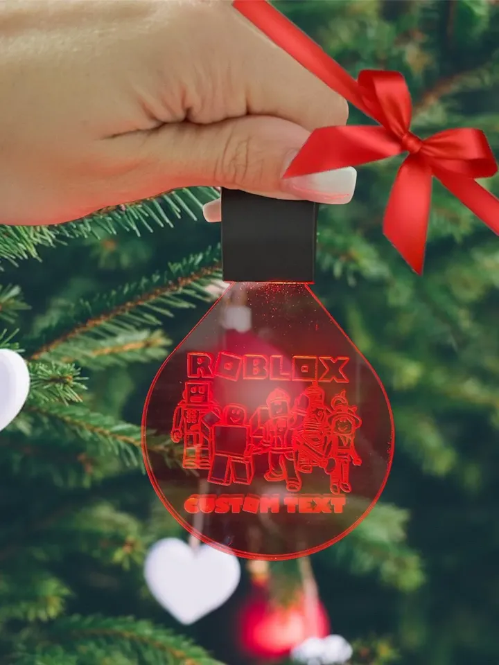 Avatar Gaming Custom LED Christmas Ornament/LED Backpack Charm